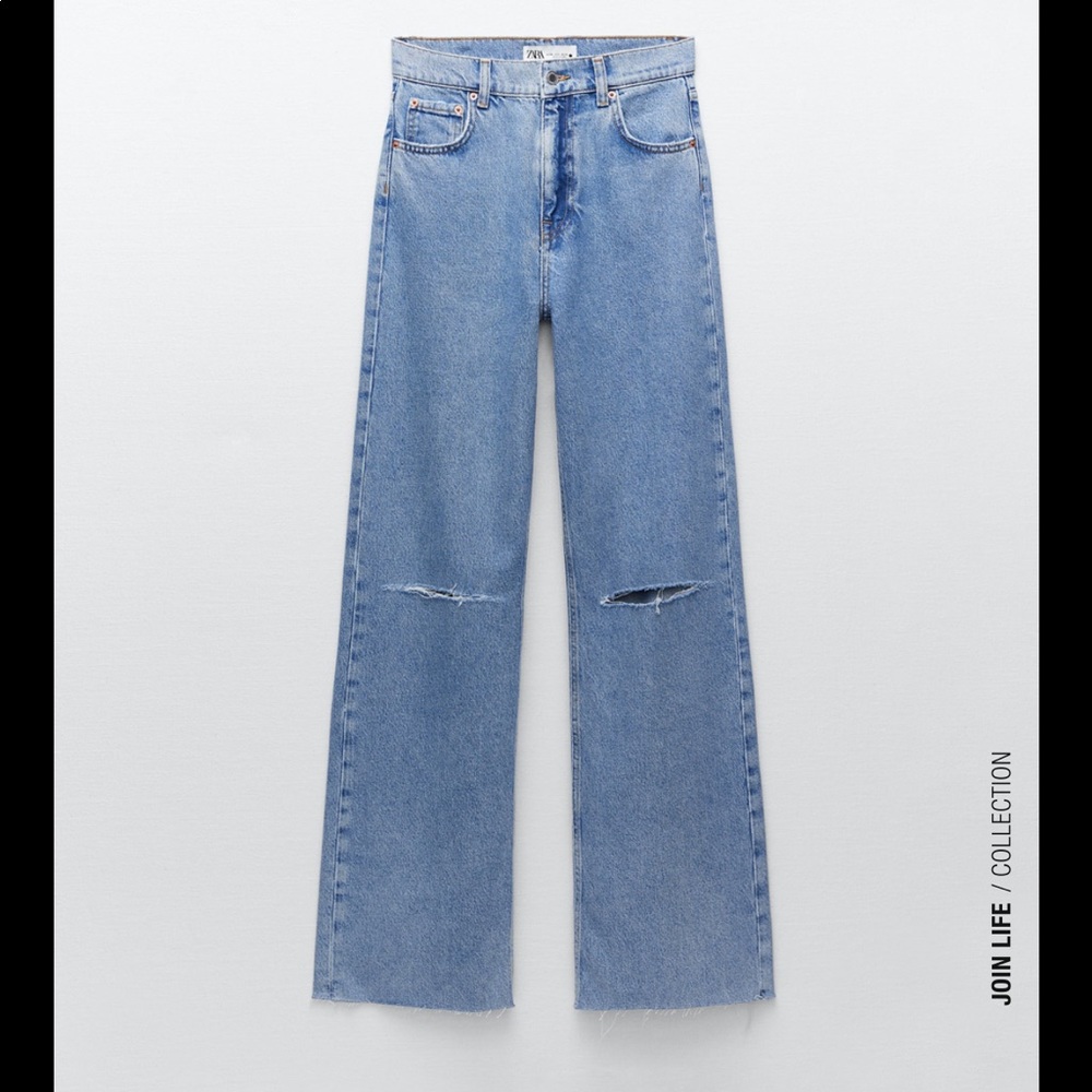 90s Full Length Jeans | Zara